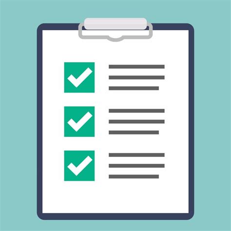 check list