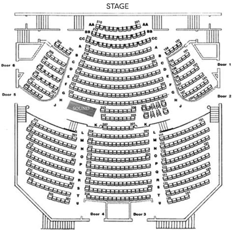 Clark Center Seating Chart