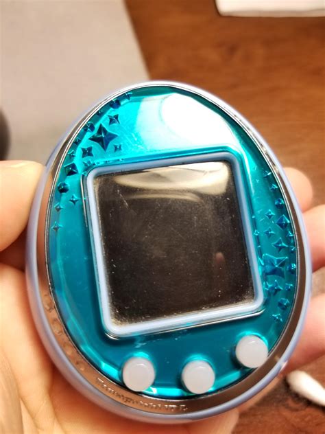 Cleaning the Screen of a Tamagotchi Device