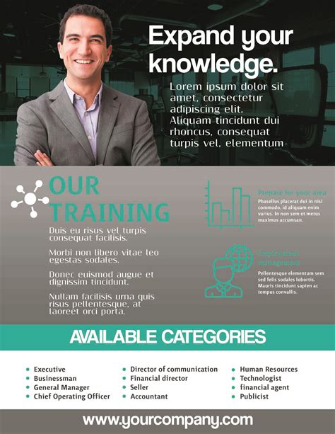 Company-sponsored training and development programs