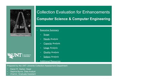 Computer Science Unt Catalog