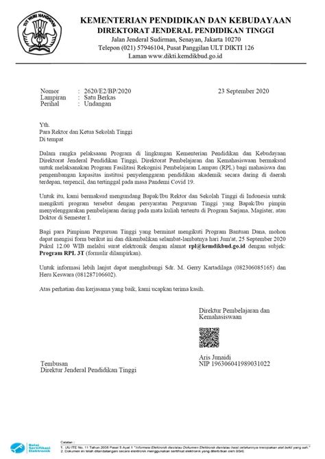 contoh surat
