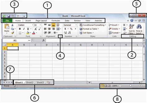 Contoh Tampilan MS Excel