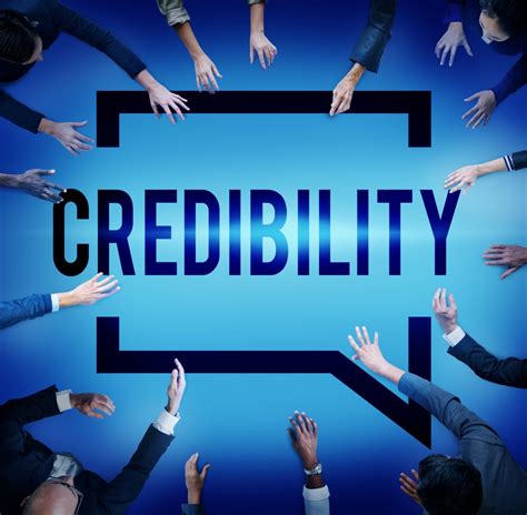 credibility and trust