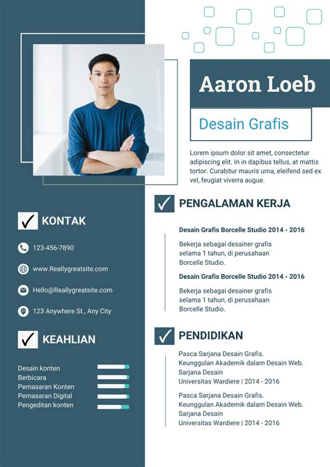 cv keren