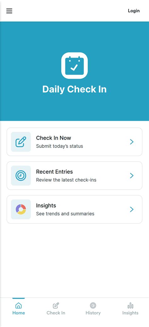 Daily Check-in