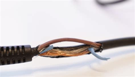damaged cords and wires