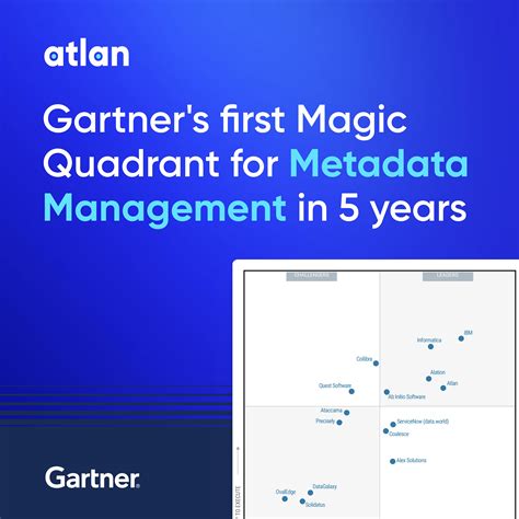 Data Catalog Gartner Magic Quadrant