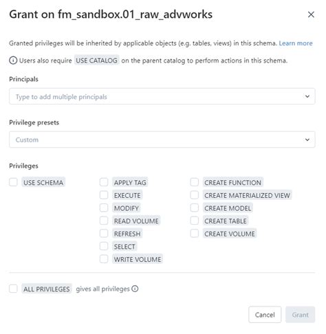 Databricks Grant Use Catalog