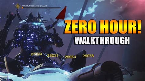 Destiny Zero Hour Walkthrough
