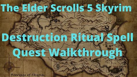 Destruction Ritual Spell Walkthrough