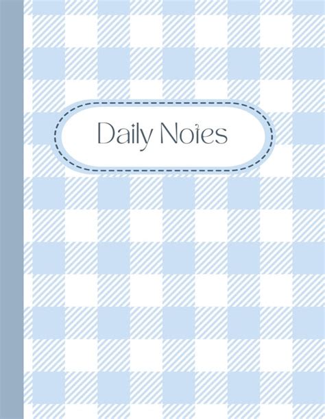 Digital Notebook Cover Template