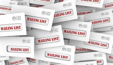 direct mail mailing list
