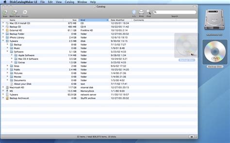 Disk Catalog Software Mac