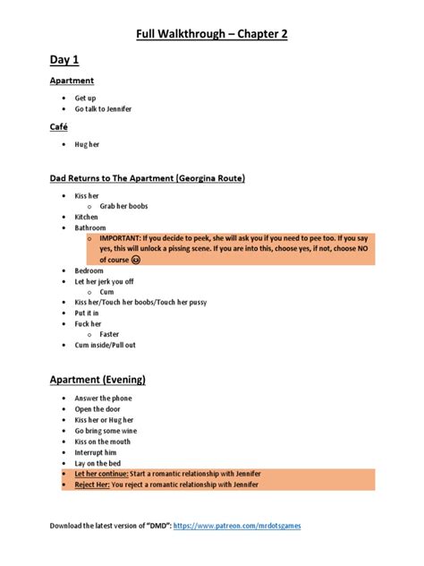 Dmd Walkthrough Chapter 2