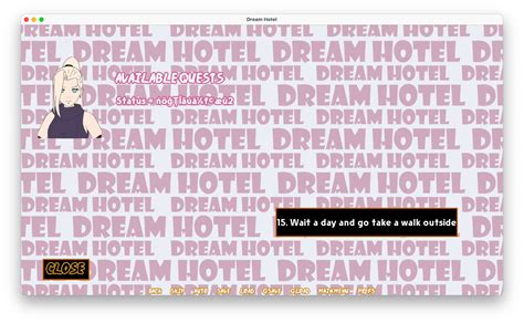 Dream Hotel Walkthrough