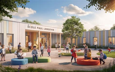 ecole paule langvin à Givors