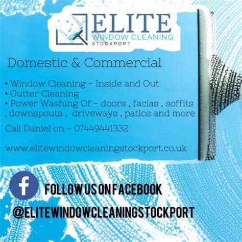 elite window cleaning stockport