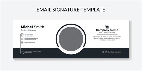 Email Footer Template
