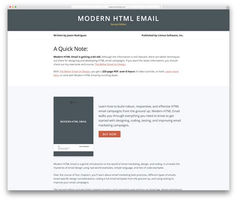 Email Template Design Free