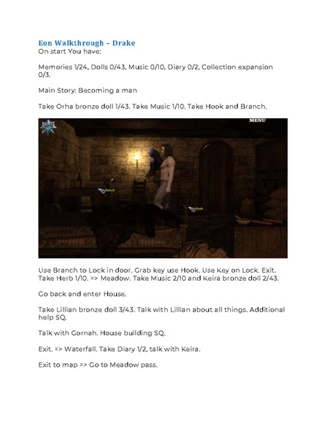 Eon Game Walkthrough