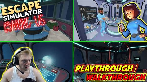 Escape Sim Among Us Walkthrough