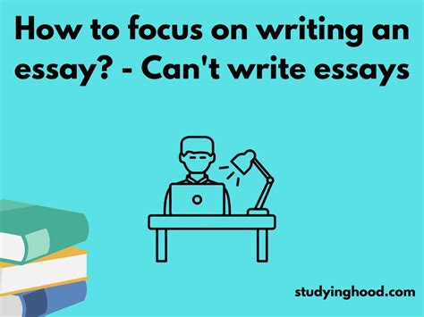 essay writing focus