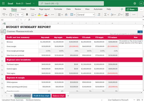 Excel Small Business Template
