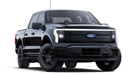 Front view of the F-150 Ford Lightning showcasing its modern design