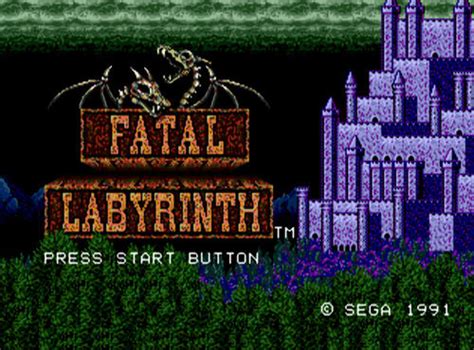 Fatal Labyrinth Walkthrough