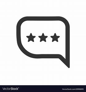 Feedback and ratings icon