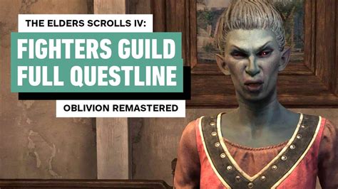 Fighters Guild Oblivion Walkthrough