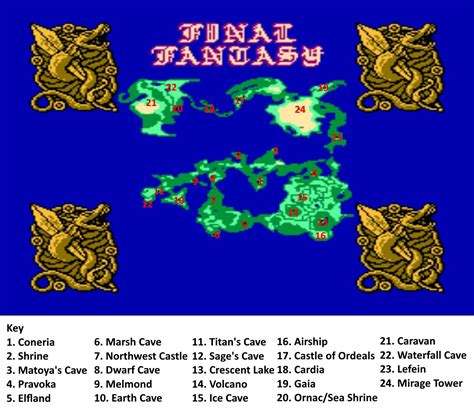 Final Fantasy 1 Nes Walkthrough