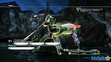 Final Fantasy 13 Walkthrough Chapter 4 Odin