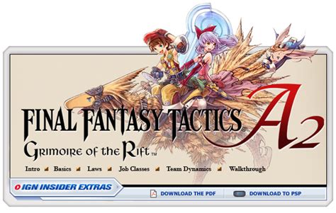 Final Fantasy Tactics Ds Walkthrough