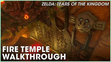 Fire Temple Zelda Walkthrough