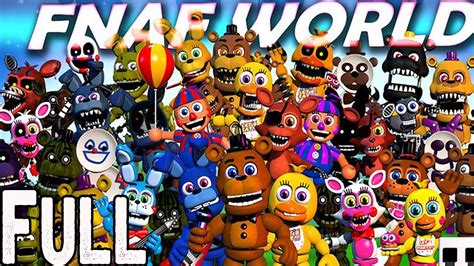 Fnaf World Full Walkthrough