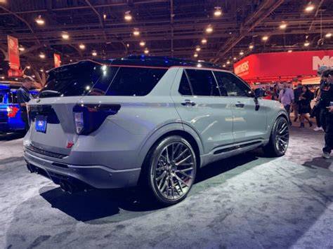 Ford Explorer ST with performance upgrades