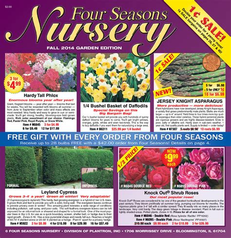 Four Seasons Seed Catalog