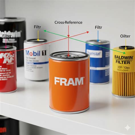 Fram Filter Cross Reference Chart