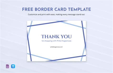 Free Card Template