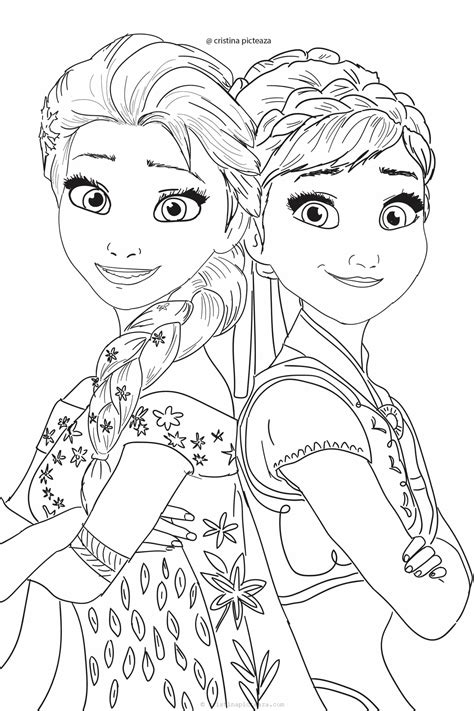 Frozen Coloring Pages Coloring Wallpapers Download Free Images Wallpaper [coloring876.blogspot.com]
