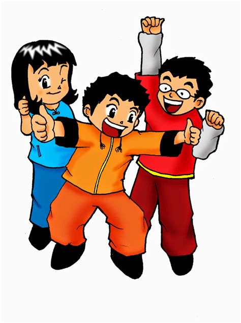 gambar kartun 3 bersaudara indonesia