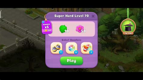 Gardenscapes Level 70 Walkthrough