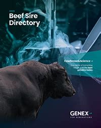 Genex Beef Catalog