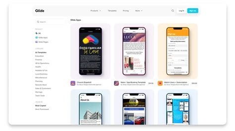 Glide Apps Template