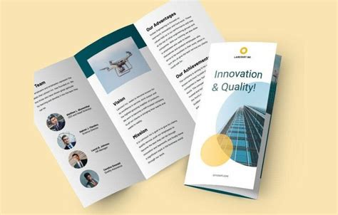 Google Docs Brochure Trifold Template