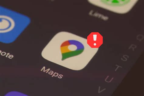 google maps error