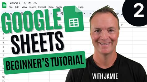 Google Sheets Template Tutorial