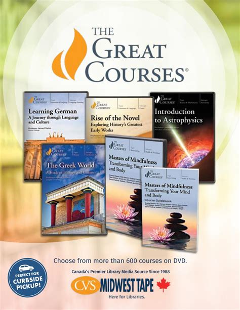 Great Courses Catalog